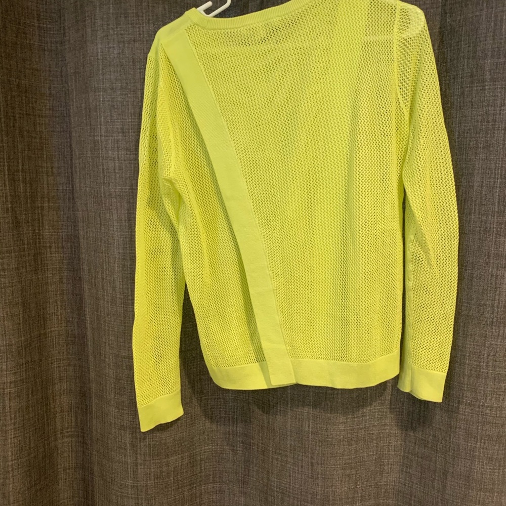 Lime Cabi Split Back Sweater - image 3